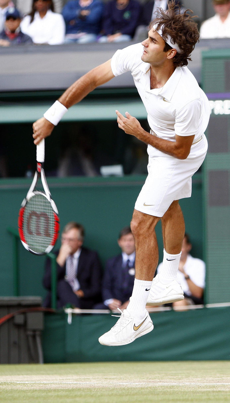 Load image into Gallery viewer, Roger Federer &amp; Rafael Nadal Personally Signed 2010 Wimbledon Queue Card
