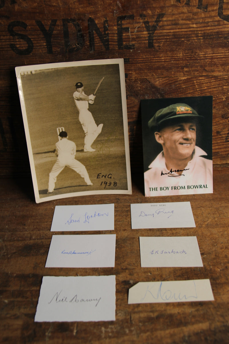 Load image into Gallery viewer, 1948 Invincibles Signed Collection - Australia's Greatest Cricket Team
