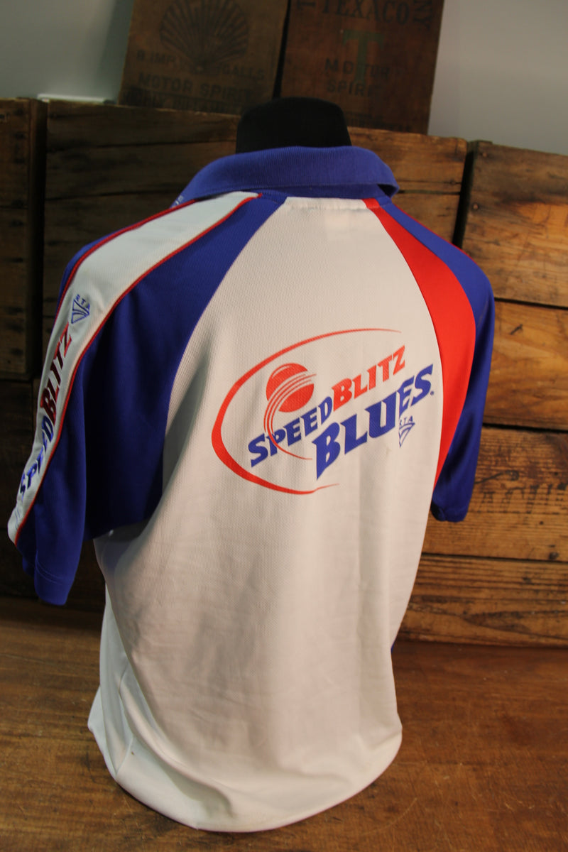 Load image into Gallery viewer, NSW Blues Cricket Team Shirts x 4 Incl Team-Signed Pura Cup Final 2006/2007 x 2
