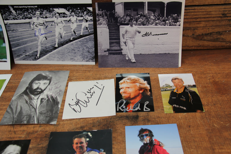 Load image into Gallery viewer, British Signed Photo Collection - from Sir Roger Bannister to Billy Connolly
