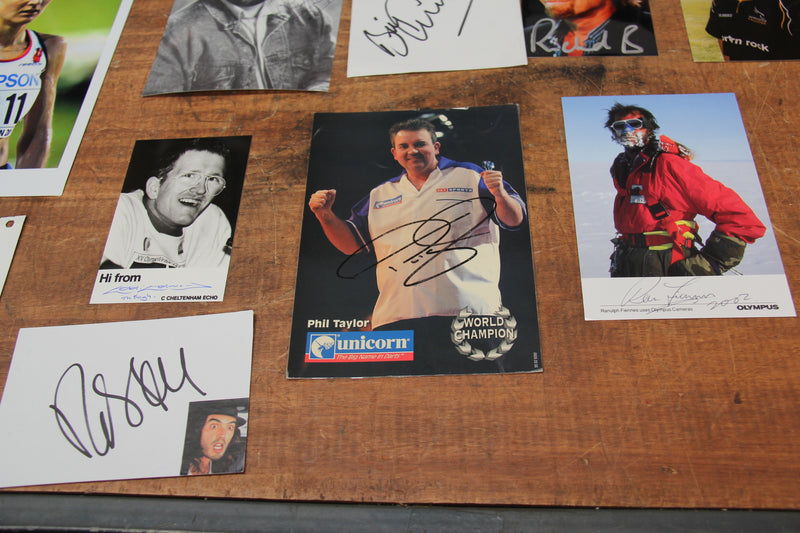 Load image into Gallery viewer, British Signed Photo Collection - from Sir Roger Bannister to Billy Connolly
