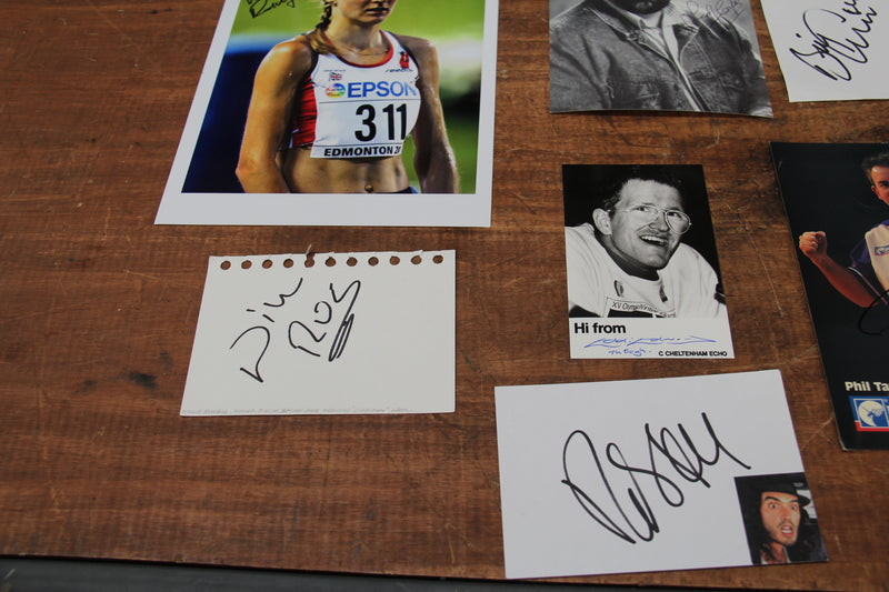 Load image into Gallery viewer, British Signed Photo Collection - from Sir Roger Bannister to Billy Connolly
