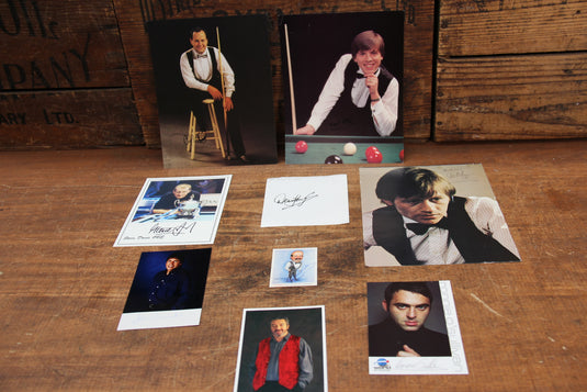 Snooker Legends Personally Signed Collection