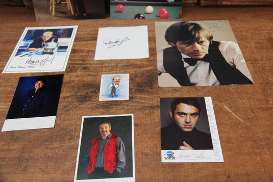 Snooker Legends Personally Signed Collection