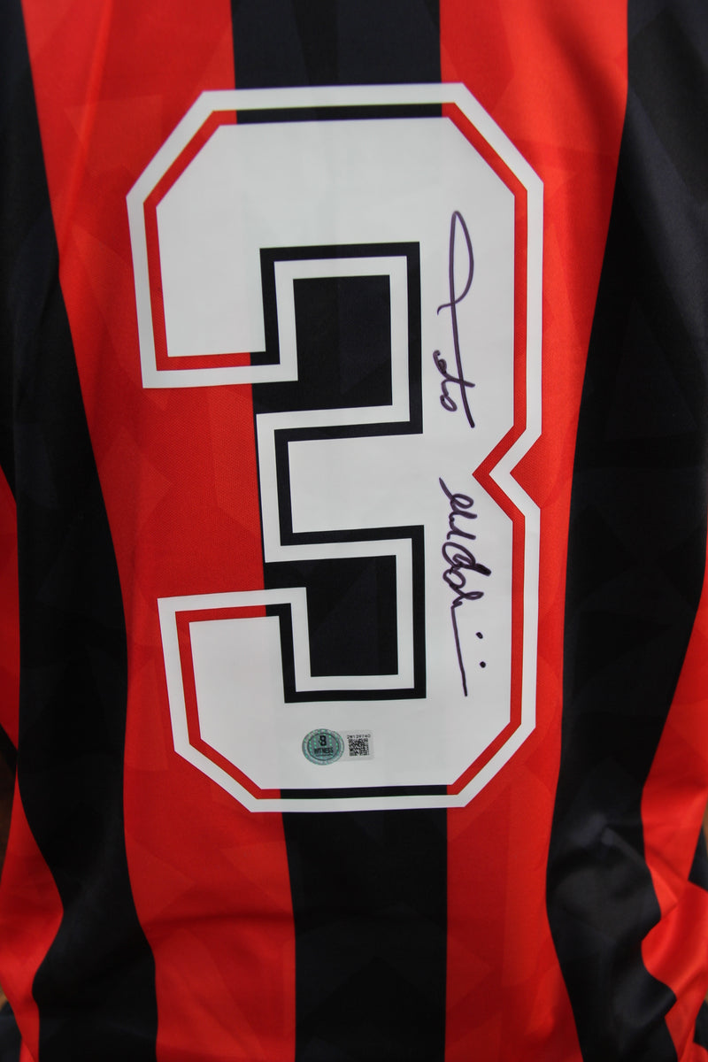 Load image into Gallery viewer, Paolo Maldini Personally Signed AC Milan Jersey - Beckett Certified
