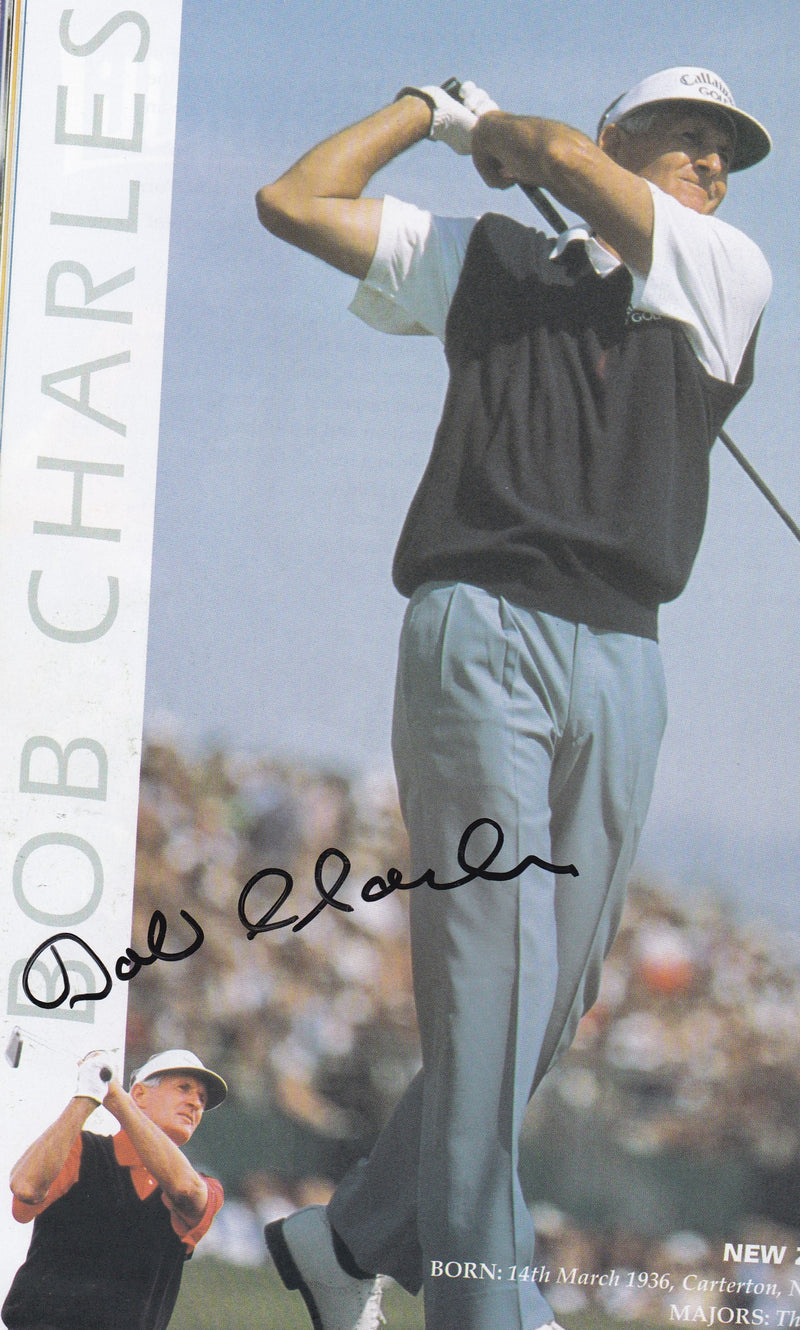 Load image into Gallery viewer, British Open 2001 Multi Signed Program Incl. Woods (twice), Duval (winner), Player, Norman
