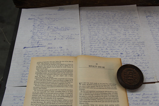 Allan Border - Handwritten Chapter for 