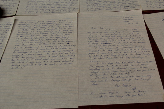 Allan Border - Handwritten Chapter for "An Autobiography" (1986)