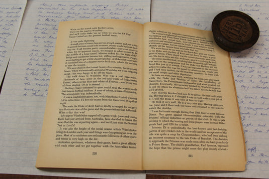 Allan Border - Handwritten Chapter for "An Autobiography" (1986)