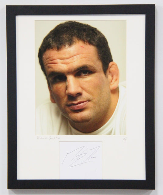 England Rugby - Martin Johnson Personally Signed Tribute, Framed