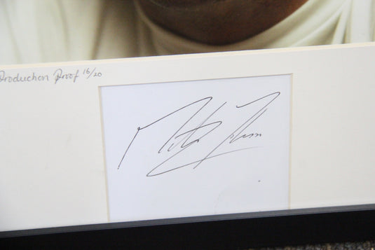 England Rugby - Martin Johnson Personally Signed Tribute, Framed