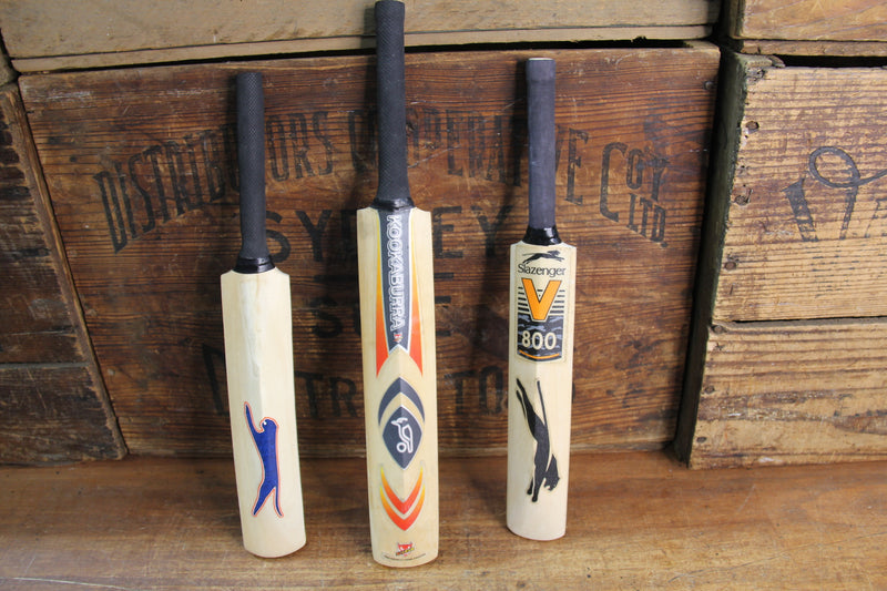 Load image into Gallery viewer, Mini Bat Collection Inc. Steve Smith, Channel 9 Team, Merv and Hoggy

