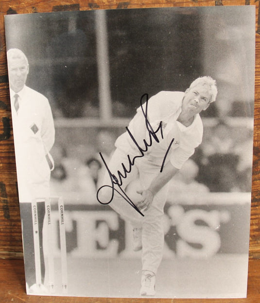 Shane Warne - Personally Signed 1993 Photo