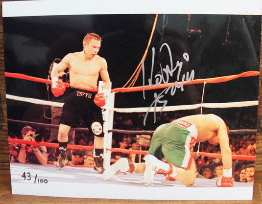 Kostya Tszyu Personally Signed Limited Edition Photo
