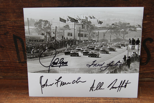 1971 Bathurst 500 Ford Drivers Personally Signed Photo
