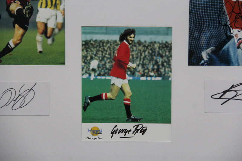 Load image into Gallery viewer, Manchester United Legends Personally Signed by 5, Framed
