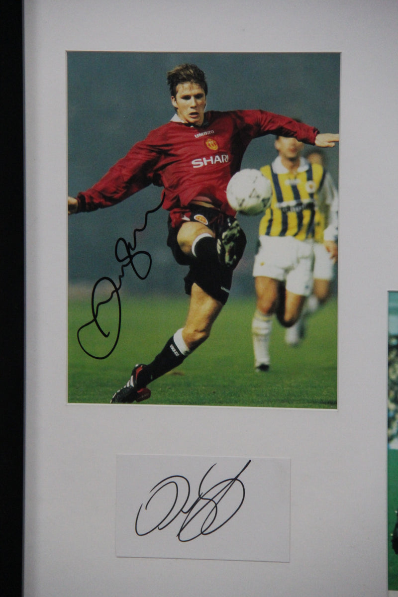 Load image into Gallery viewer, Manchester United Legends Personally Signed by 5, Framed
