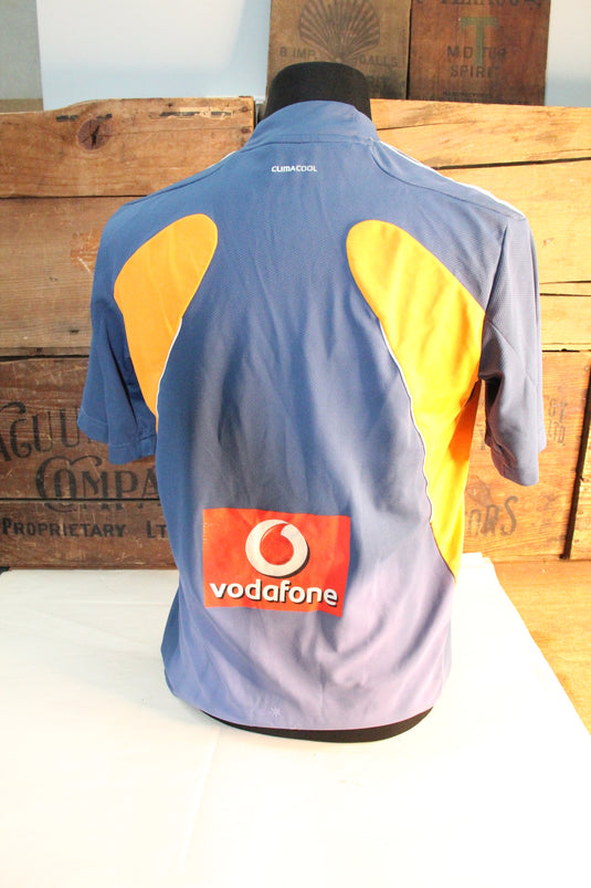 David Warner Personally Signed "Powerhouse" + BONUS Warner Signed Shirt
