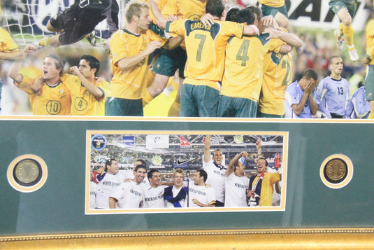 "Never Say Never" 2006 Socceroos World Cup Tribute, Framed