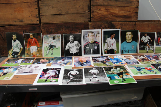 England Football - Signed Photos - Massive Collection