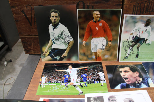 England Football - Signed Photos - Massive Collection