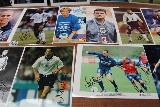 England Football - Signed Photos - Massive Collection
