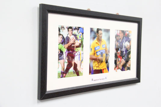 Legends of the Melbourne Storm - Personally Signed by 3, Framed