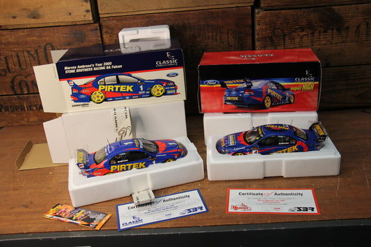 Marcos Ambrose Classic Carlectables 1:18 Ford Falcons 2003/2005