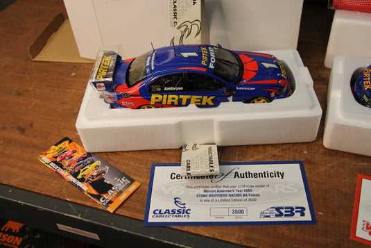 Marcos Ambrose Classic Carlectables 1:18 Ford Falcons 2003/2005