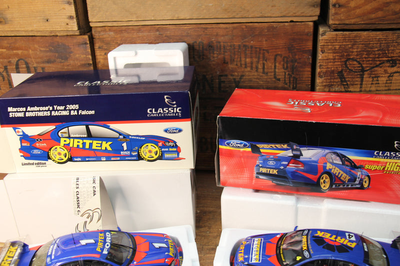 Load image into Gallery viewer, Marcos Ambrose Classic Carlectables 1:18 Ford Falcons 2003/2005
