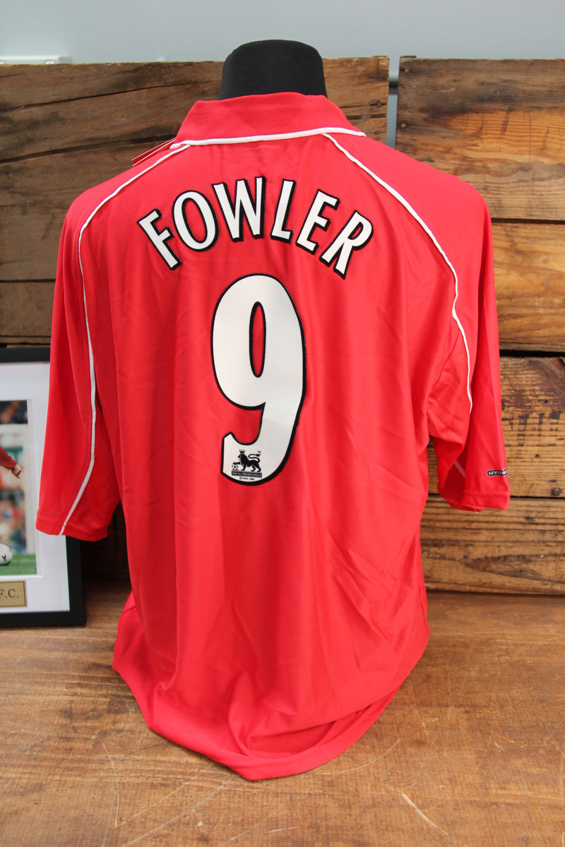 Load image into Gallery viewer, Robbie Fowler Personally Signed Liverpool FC Shirt and Signed/Framed Photo
