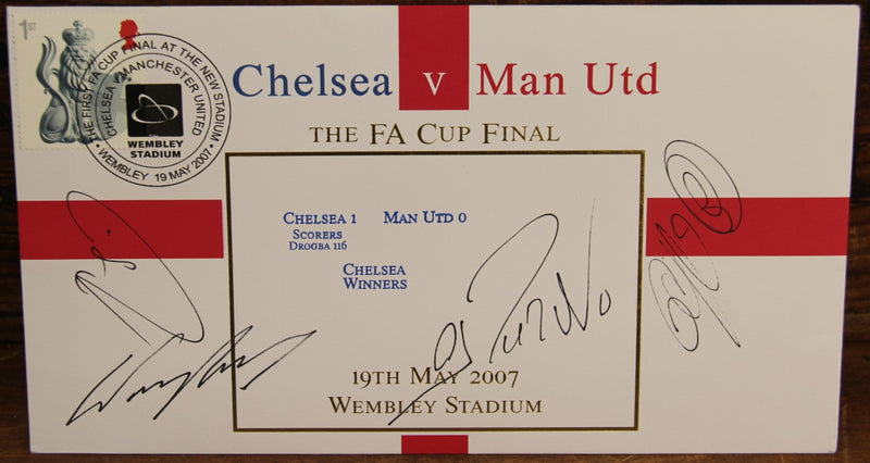 Load image into Gallery viewer, Manchester United FDC Personally Signed by Ronaldo, Giggs, Rooney, Ferdinand
