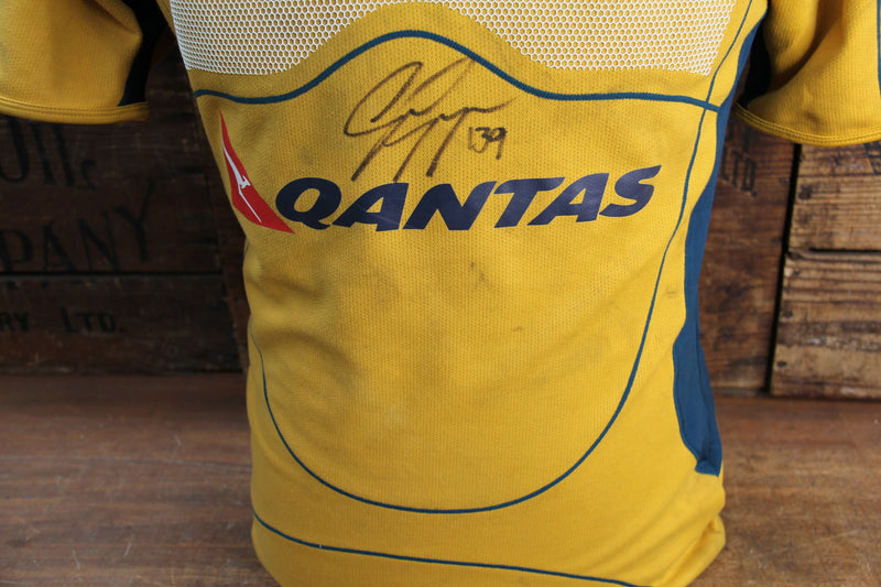 Load image into Gallery viewer, Wallabies Victory Over The Barbarians, London, 2008, Match Worn  Jersey
