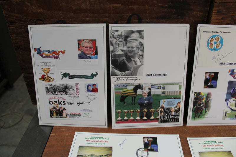 Load image into Gallery viewer, Horse Racing - Legends of the Track Signed by a Multitude of Stars
