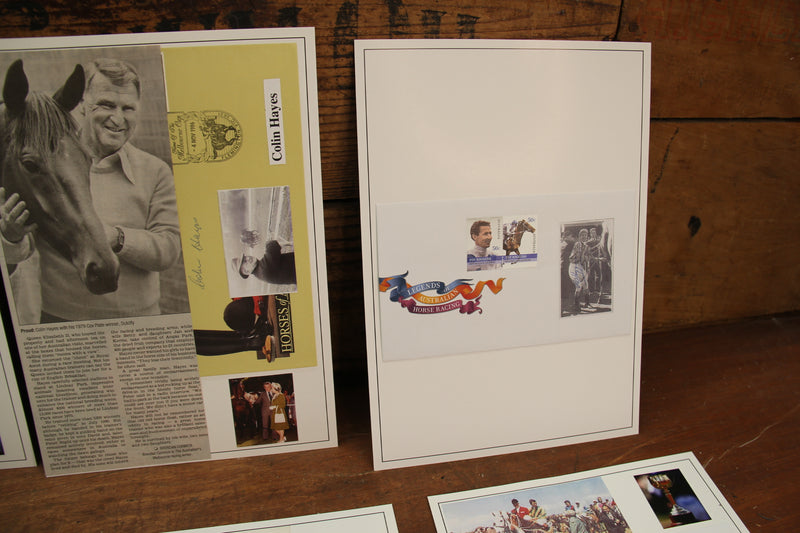 Load image into Gallery viewer, Horse Racing - Legends of the Track Signed by a Multitude of Stars
