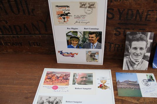 Horse Racing - Legends of the Track Signed by a Multitude of Stars