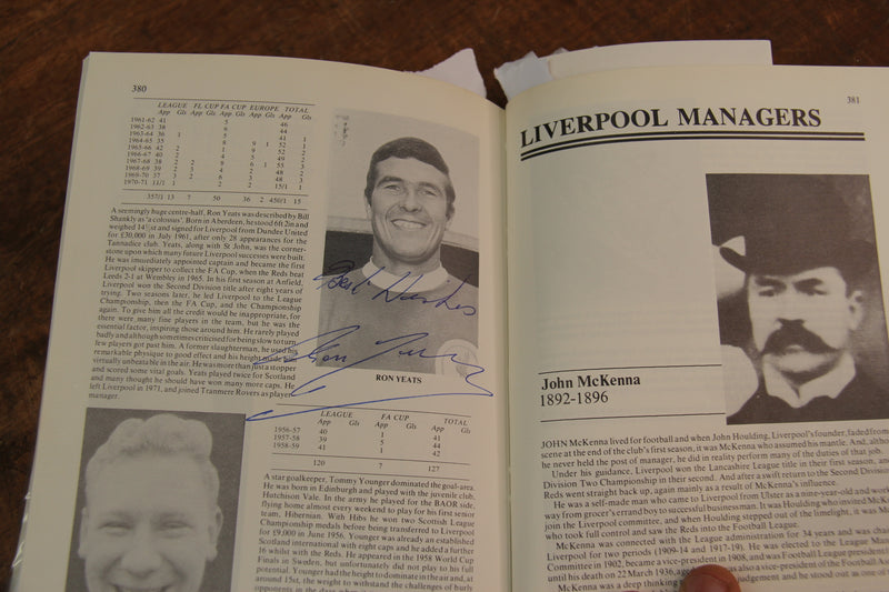 Load image into Gallery viewer, Liverpool 1892-1986 History Personally Signed by a Multitude of Greats

