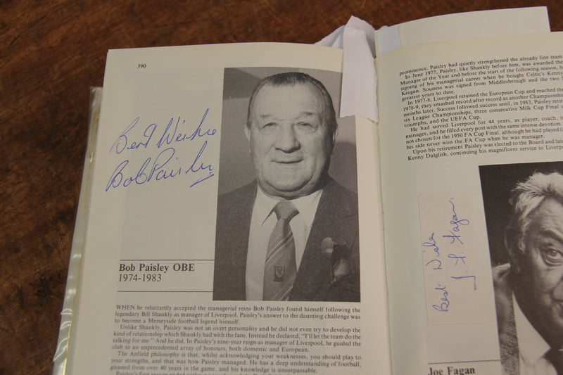 Load image into Gallery viewer, Liverpool 1892-1986 History Personally Signed by a Multitude of Greats
