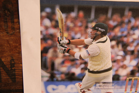 Shane Warne 2005 Ashes Test-Worn Batting Gloves