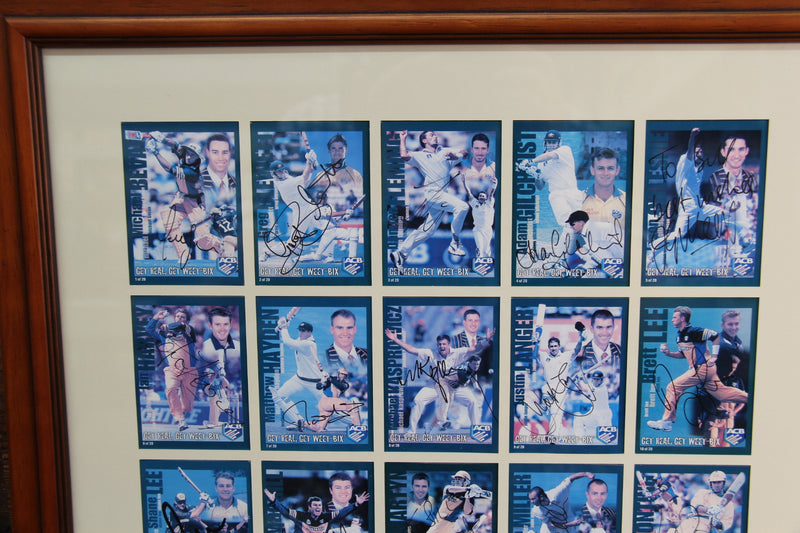 Load image into Gallery viewer, Australian Cricket Greats - Personally Signed by 20 Incl. Warne, Hayden, Gilchrist
