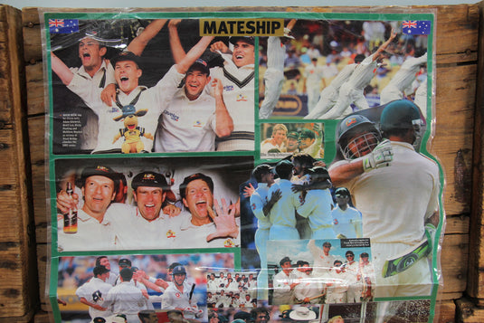 Shane Warne's Final Test - Collection Including Gatorade Bottle and Glass