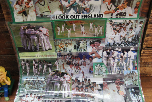 Shane Warne's Final Test - Collection Including Gatorade Bottle and Glass