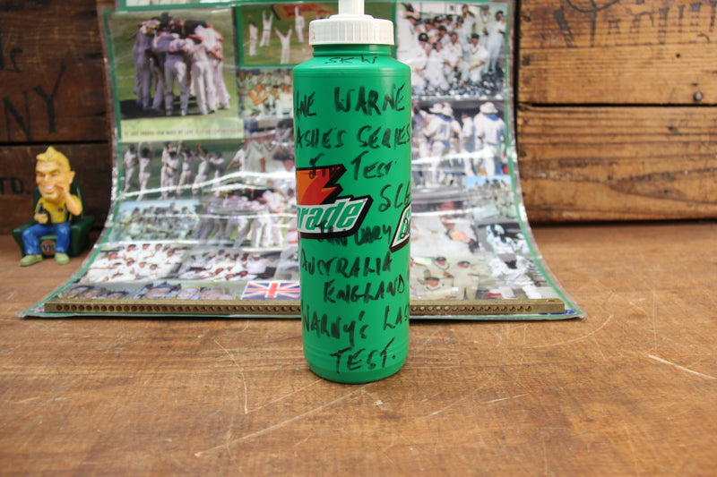 Load image into Gallery viewer, Shane Warne's Final Test - Collection Including Gatorade Bottle and Glass
