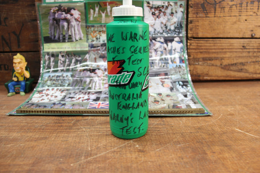 Shane Warne's Final Test - Collection Including Gatorade Bottle and Glass
