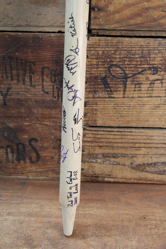 Ashes Test Stump - 5 for 53 at Lords - Jason Gillespie - Team Signed