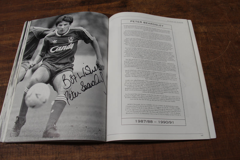 Load image into Gallery viewer, Liverpool "Player by Player" Personally Signed by a Multitude of Reds Legends

