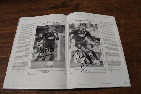Liverpool "Player by Player" Personally Signed by a Multitude of Reds Legends