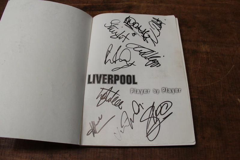 Load image into Gallery viewer, Liverpool "Player by Player" Personally Signed by a Multitude of Reds Legends

