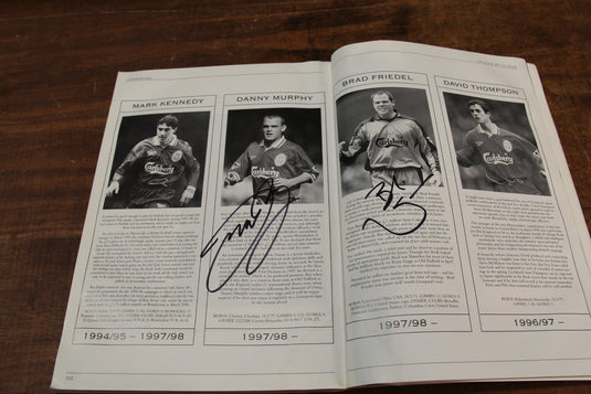 Liverpool "Player By Player" (second version) Personally Signed by Many Greats