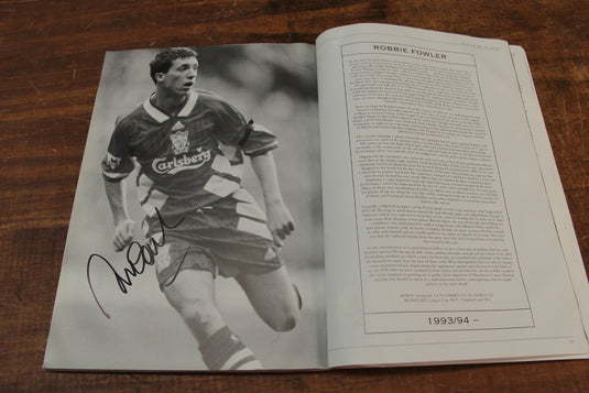 Liverpool "Player By Player" (second version) Personally Signed by Many Greats